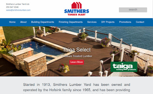 Smithers Lumber Yard